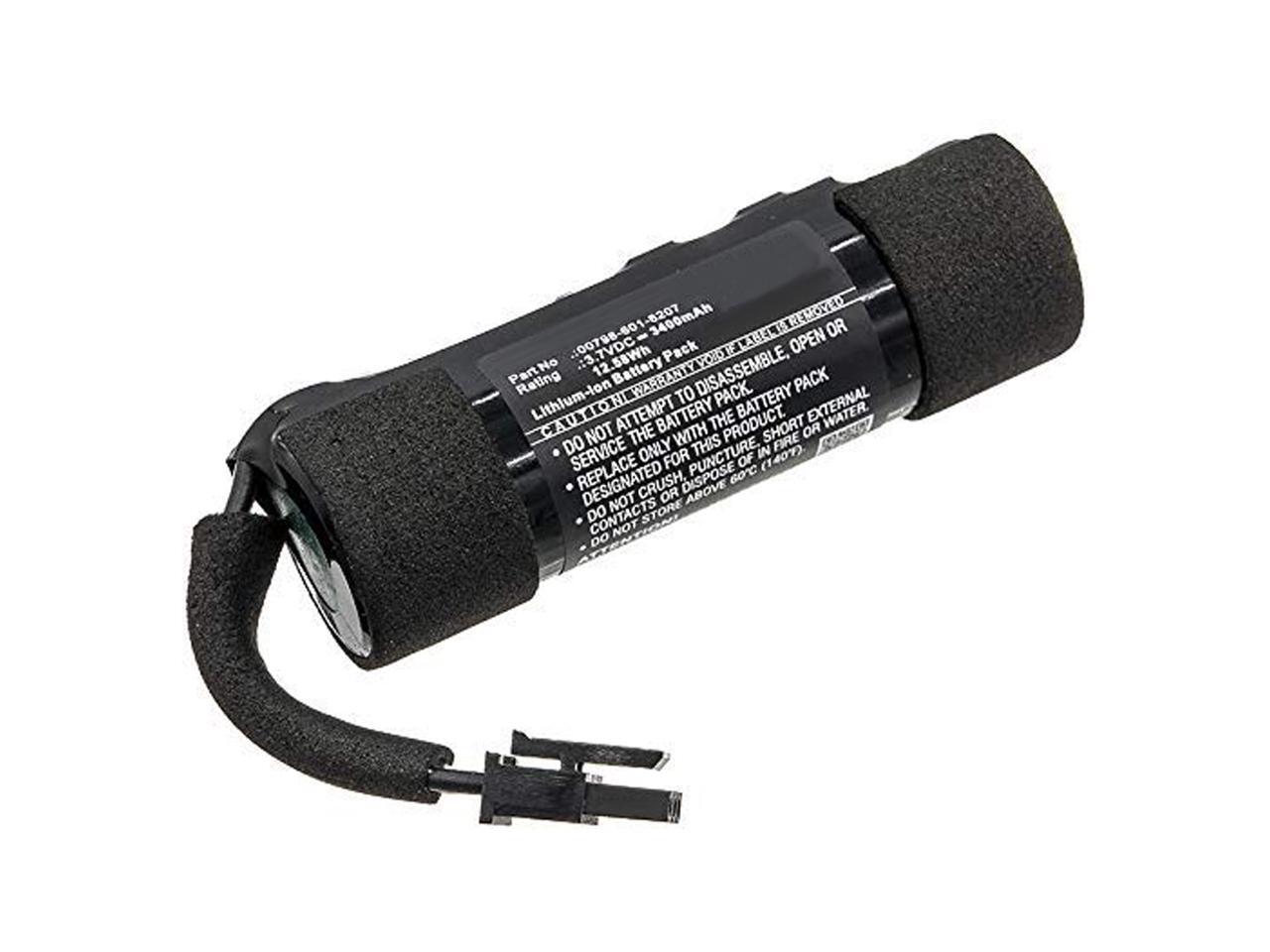 3400mAh Extended 007986018207 Battery Replacement Compatible with