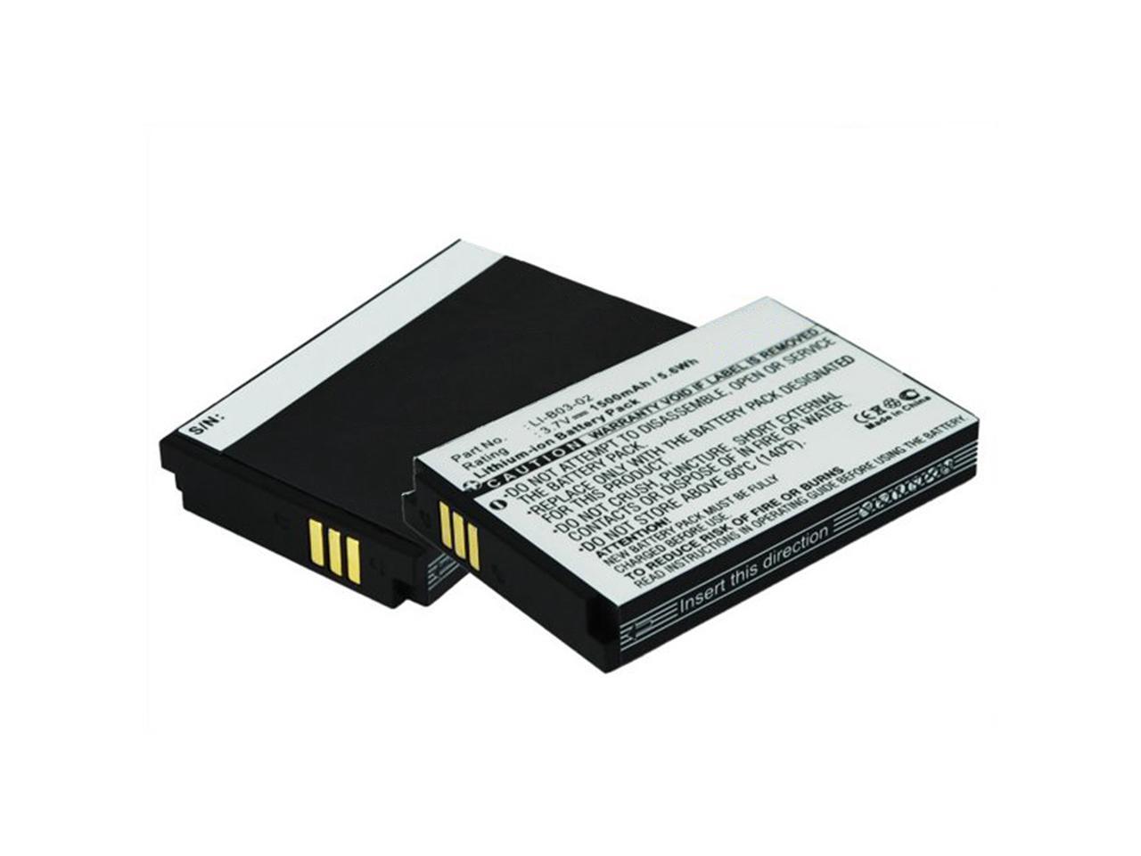 Replacement 1500mAh LIB0302 Battery for Golf Buddy Platinum, Golf