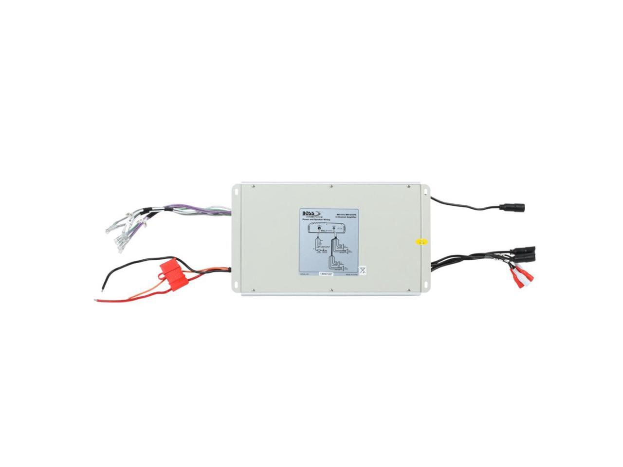 Boss Audio 1000W 4 Channels Bridgeable Marine Amplifier