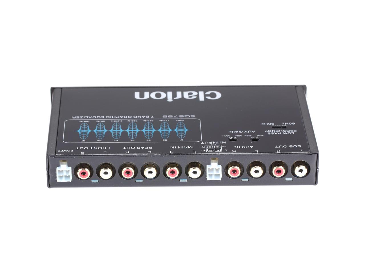 Clarion EQS755 7-band Graphic Equalizer - Newegg.com