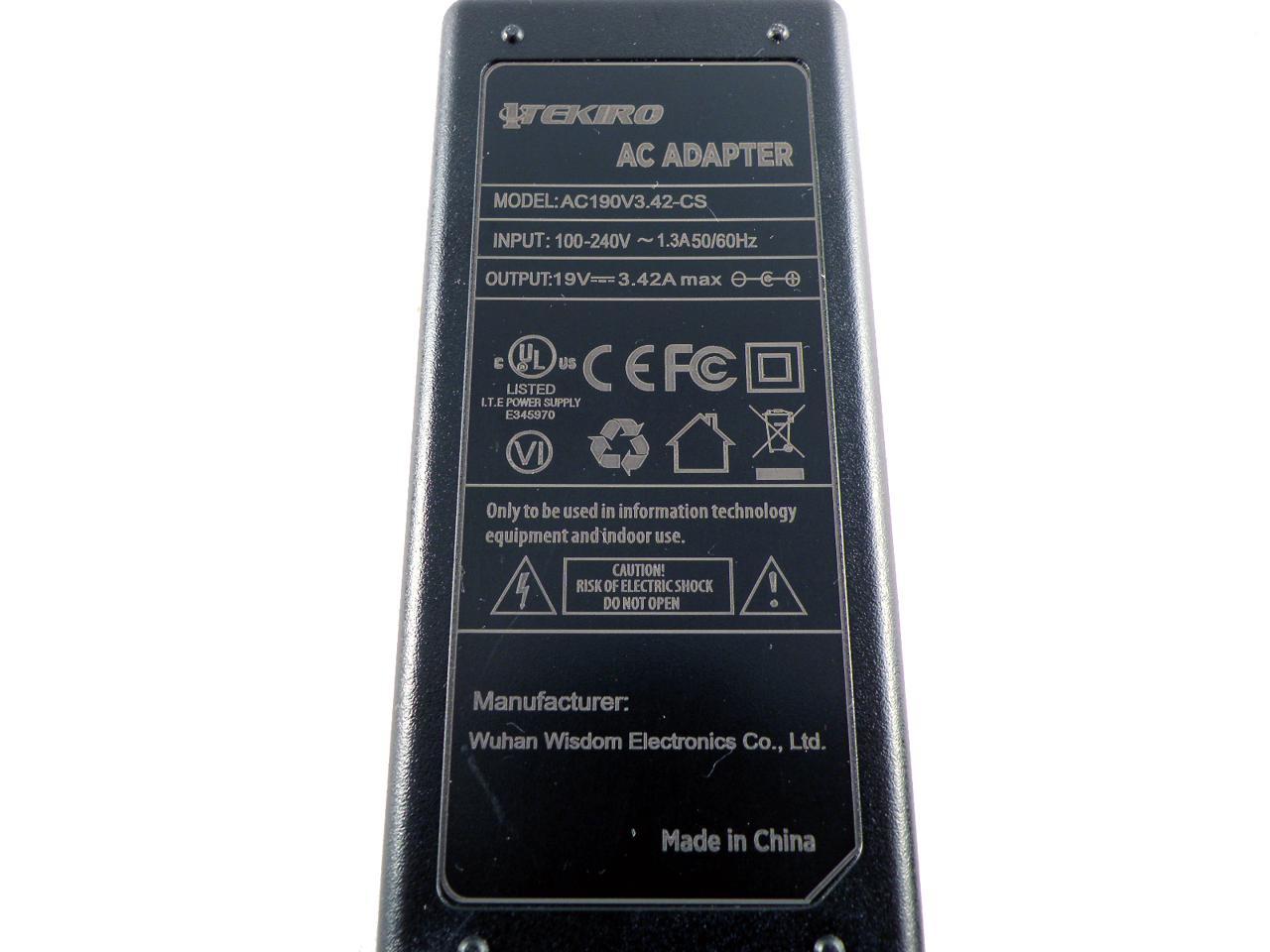 iTEKIRO AC Adapter for Acer Aspire E5-721-625Z E5-721-64T8 E5-731 E5