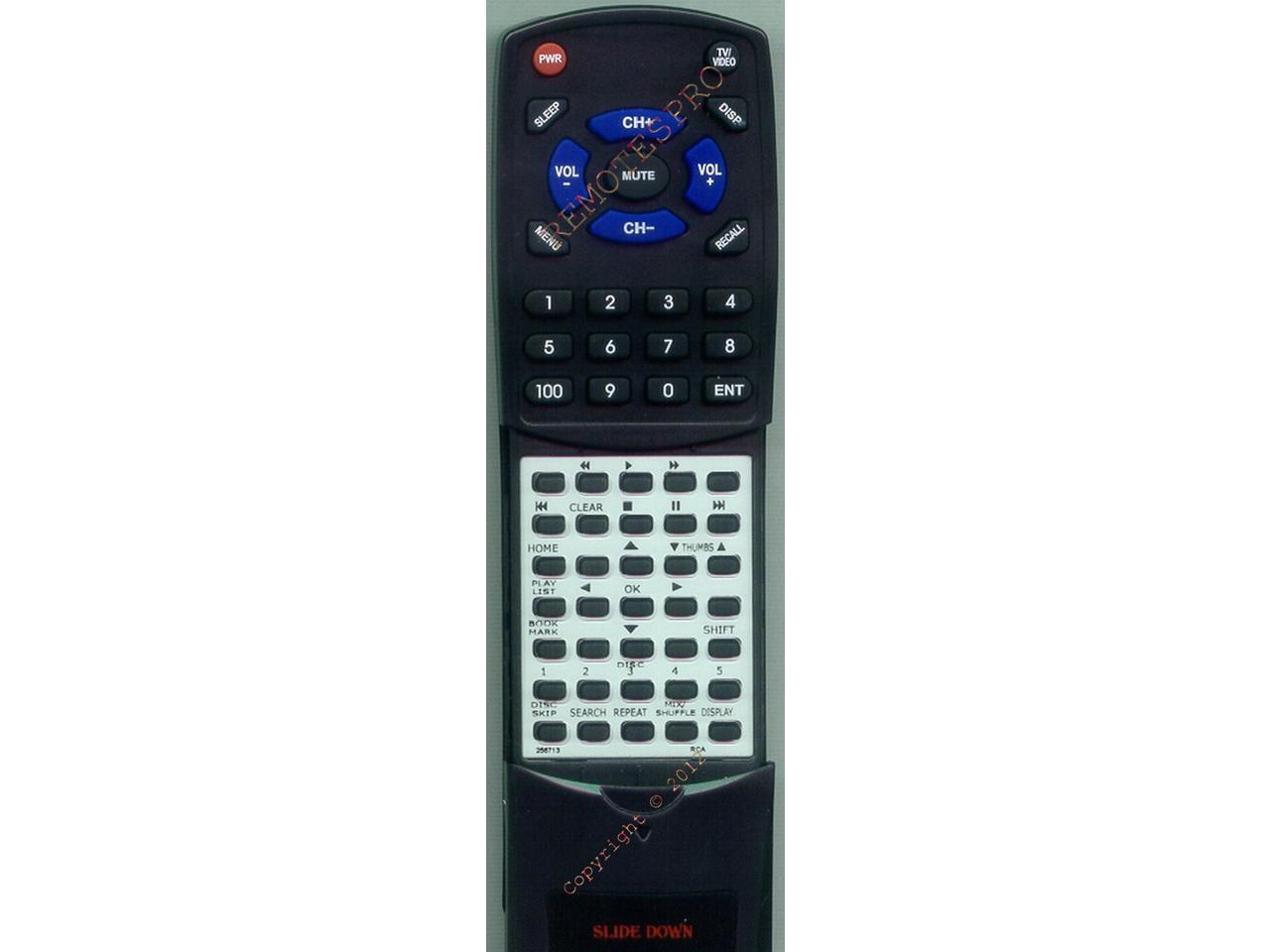 RCA Replacement Remote Control for RP8078, 256713 - Newegg.com