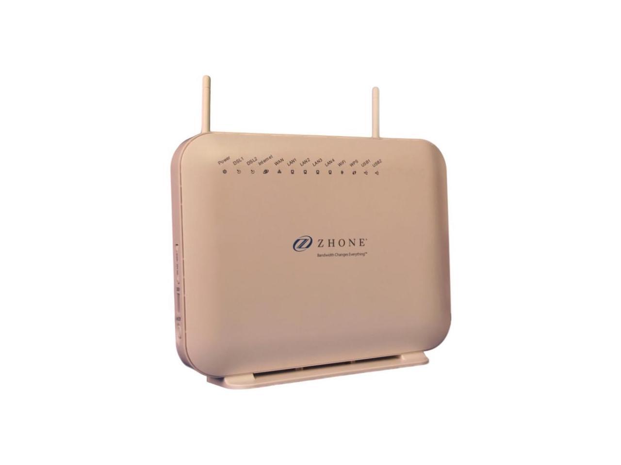 Zhone 6729W1 IEEE 802.11n ADSL2+, VDSL2 Modem/Wireless Router