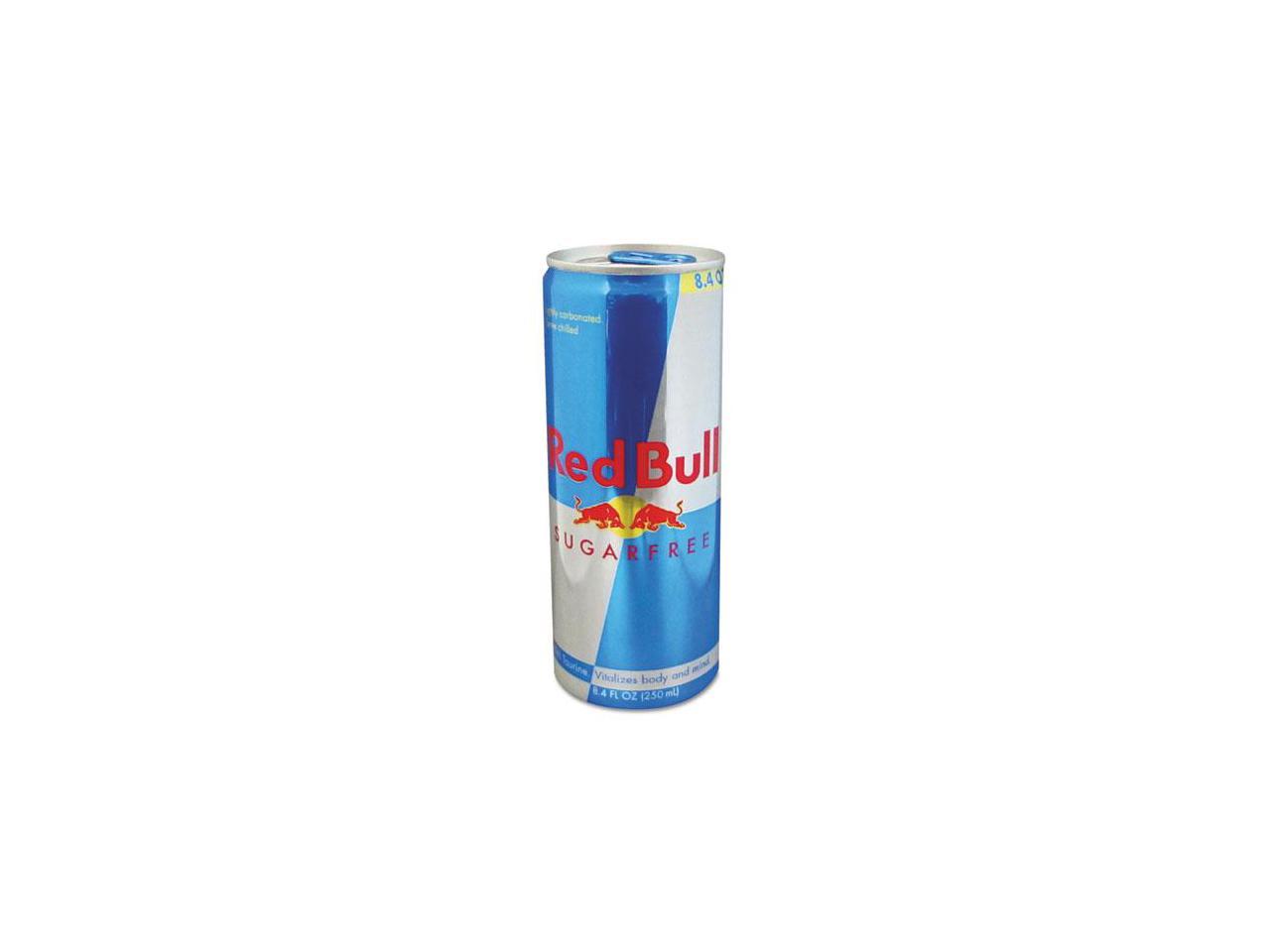 Red Bull Red Bull Energy Drink Sugar Free 8 4 Oz Can 24 Carton Newegg Com