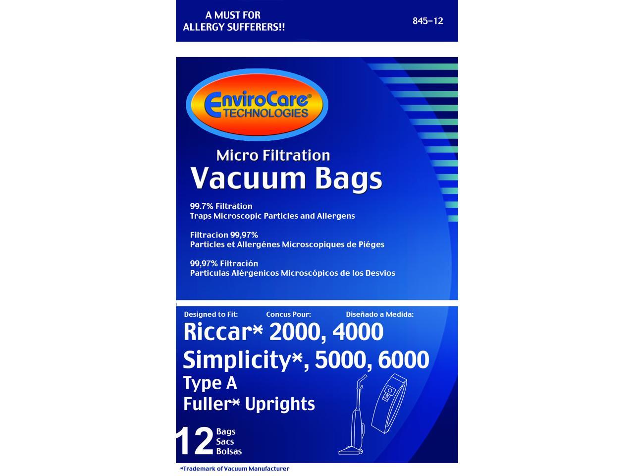 Riccar 2000, 4000 and Vibrance Series. Simplicity 5000, 6000 and