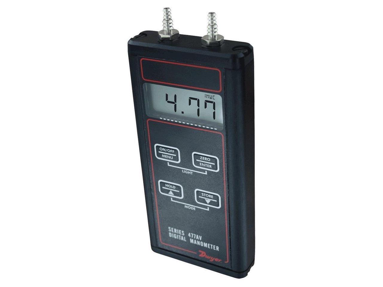 DWYER INSTRUMENTS 477AV7 Manometer Kit,Digital,100 psi