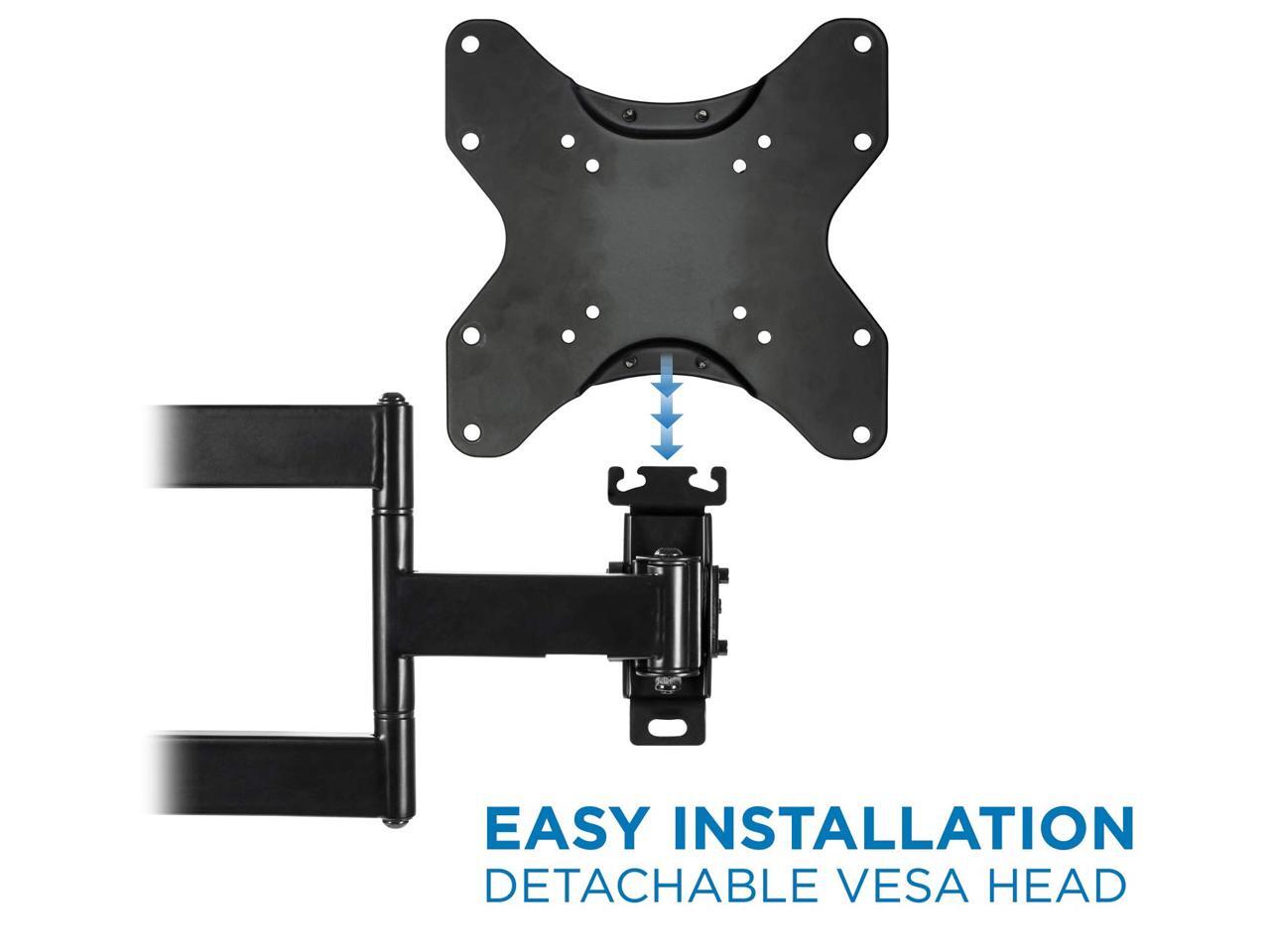 MountIt! Lockable RV TV Mount with Quick Release Fits 23 to 42 inch