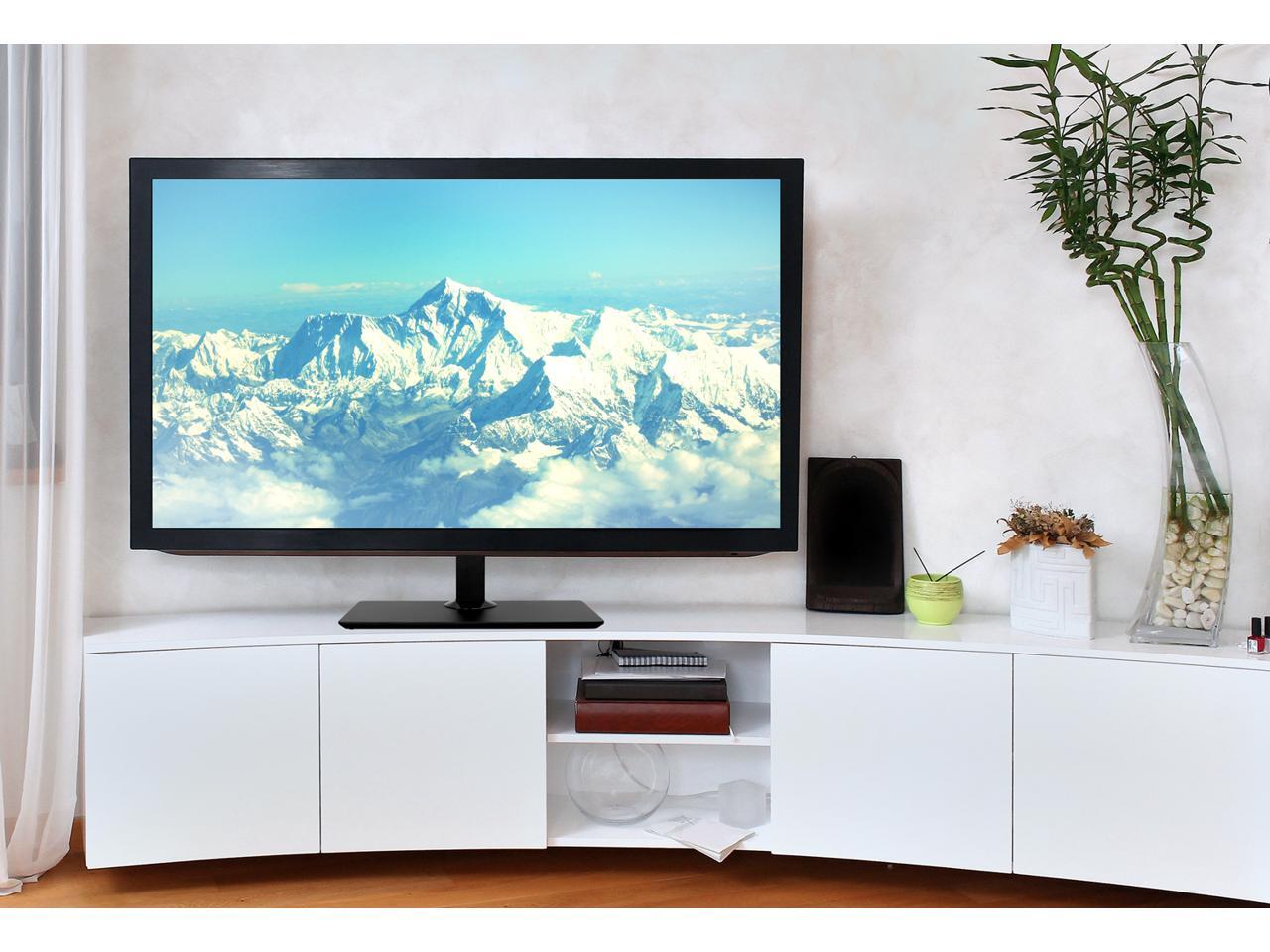 MountIt! Table Top TV Stand Riser for Flat Screen 40 43 49 50 55 65 70