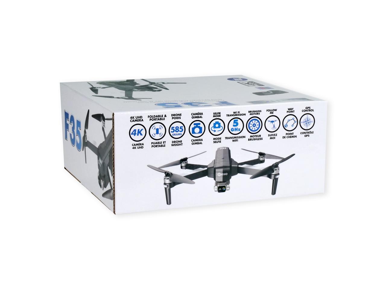 Contixo F35 GPS Drone with 4K UHD Camera 2Axis Selfstabilizing Gimbal