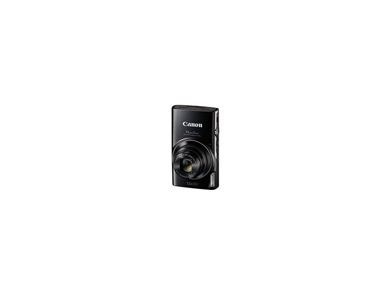 Canon PowerShot ELPH 360 HS 1081C001 CMOS Digital Camera Black