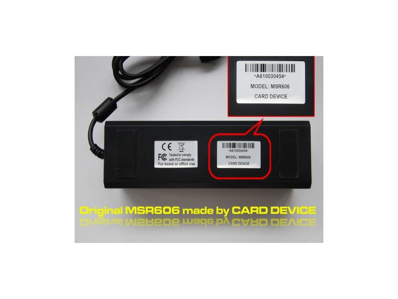 picture of card how to put in msr606