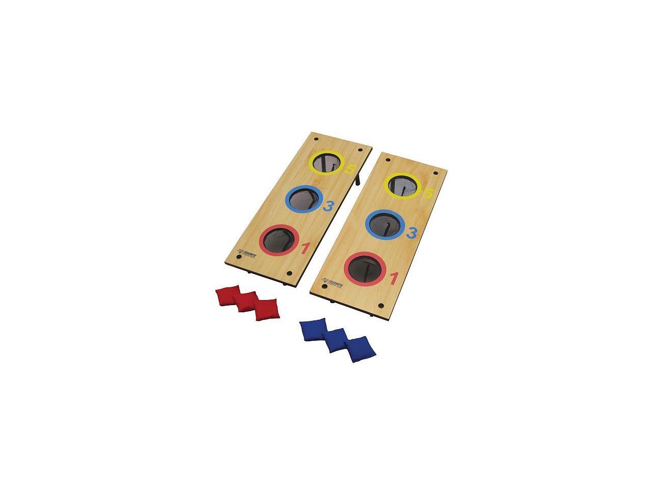 Triumph Sports 2-In-1: 3-Hole Tournament Bag Toss and Washer Toss Game -  Newegg.com