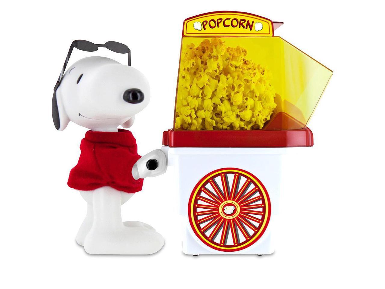 Smart Planet Pnp1 Peanuts Snoopy Popcorn Cart Air Popper Red Newegg Com