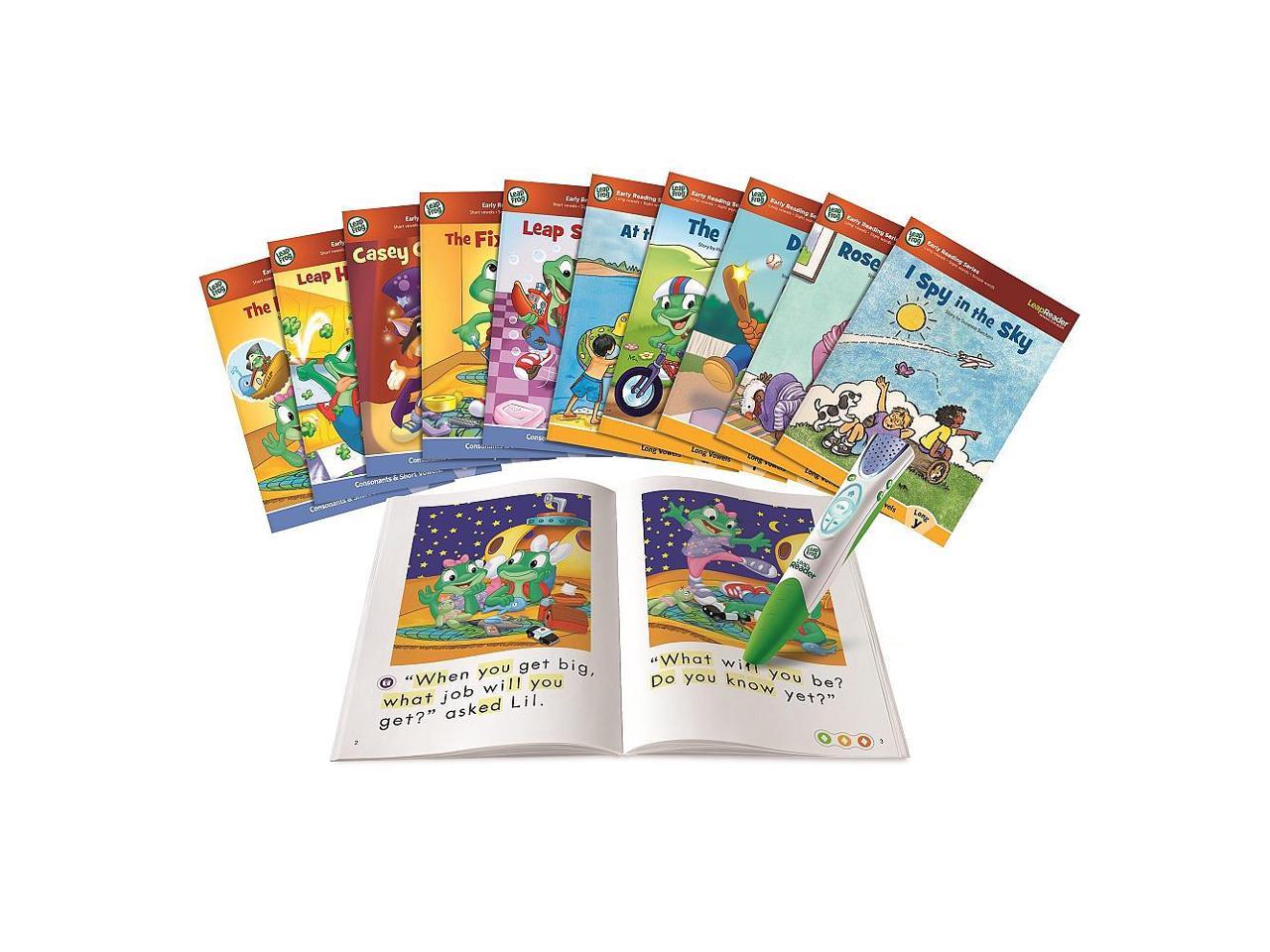 LeapFrog LeapReader Learn-to-Read 10 Book Bundle Mega Pack 