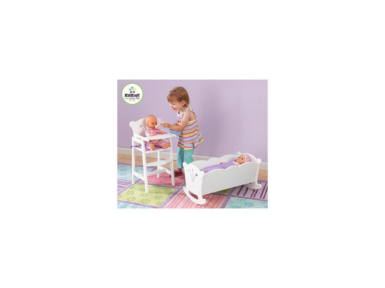 kidkraft lil doll cradle