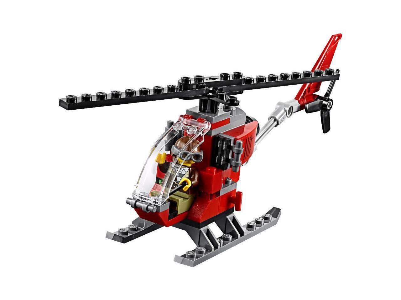 lego mountain rescue helicopter