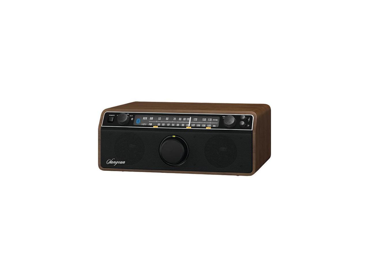 Sangean WR12 Sangean WR12 AM / FM / AUXIn / Analog Wooden