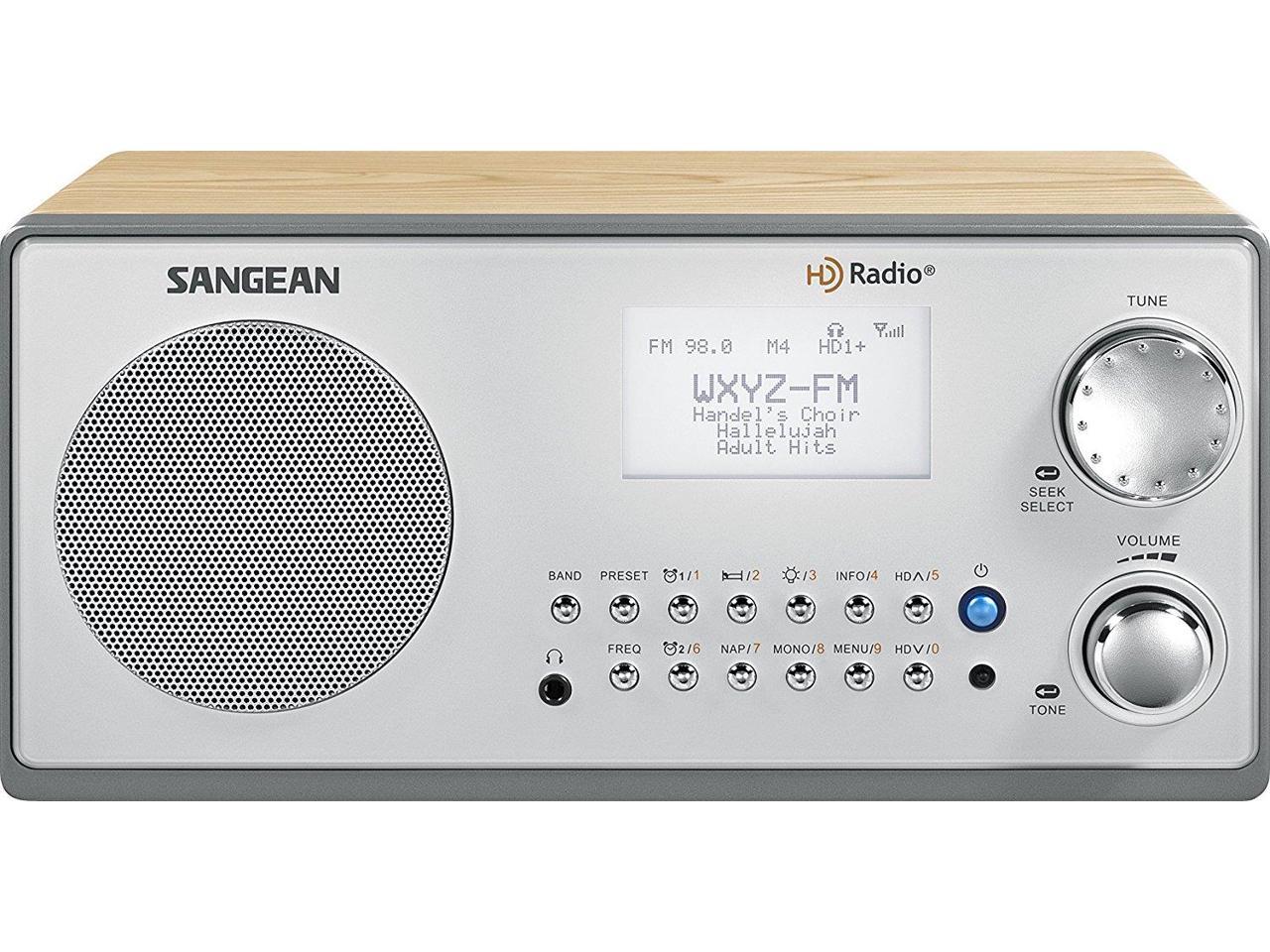 Sangean HD Table Top Radio Walnut HDR18