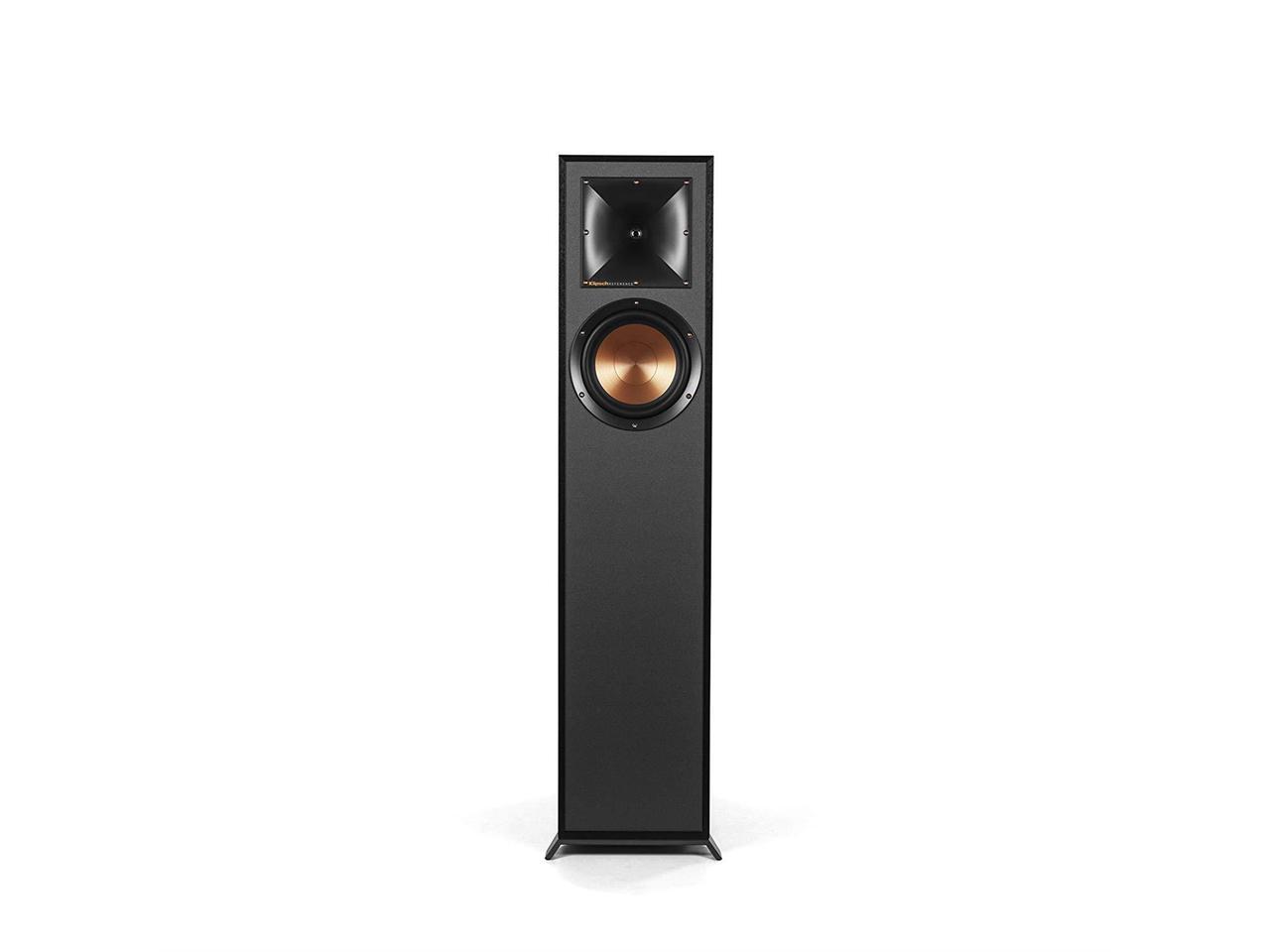 Klipsch R610F Powerful Detailed Floorstanding Home Speaker Black