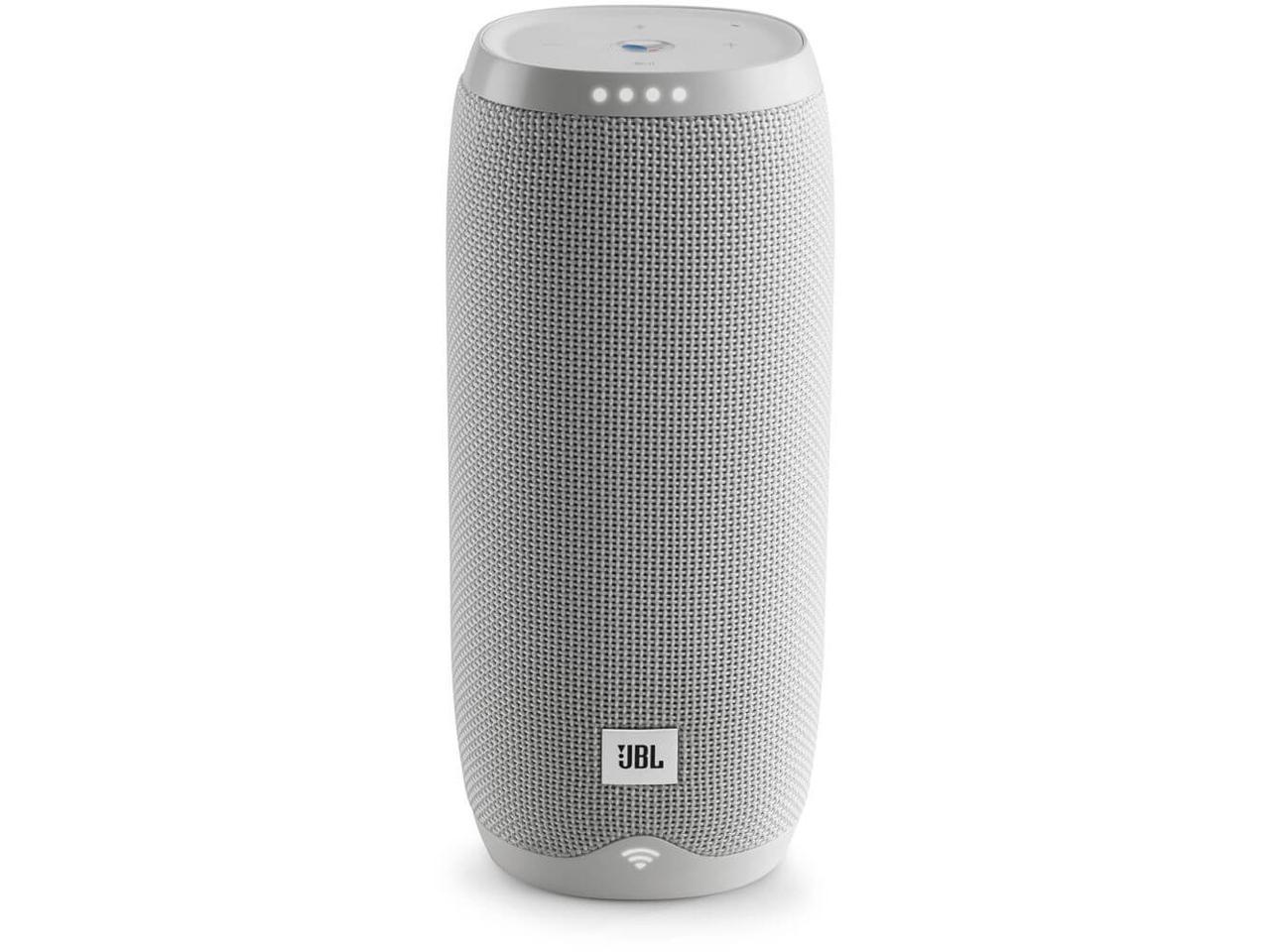 JBL Link 20 VoiceActivated Portable Speaker (White