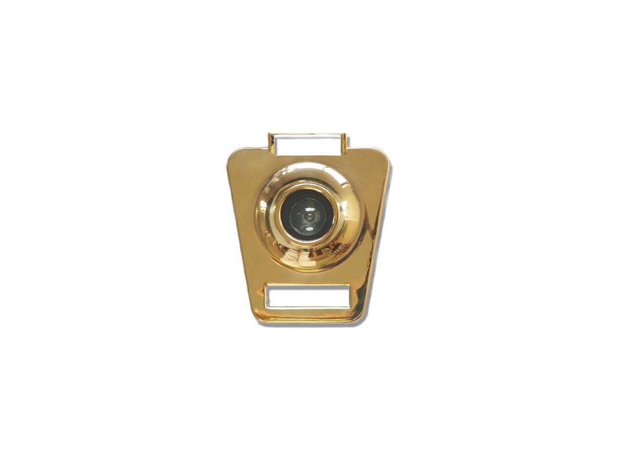 S. Parker Hardware 1601 Polished Brass US3 Finish Keystone Door Viewer