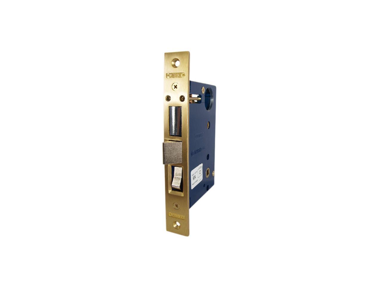 Marks Metro 91A/3 Brass Right Hand Mortise Entry, Surface Mounted