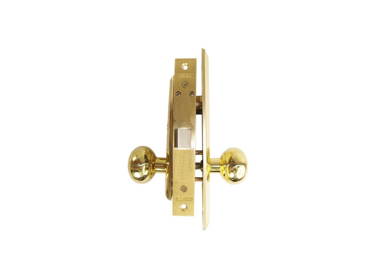 Marks New Yorker 9NY10DW/3, Polished Brass Right Hand Mortise Lock Knob