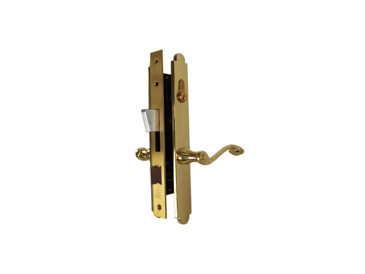 Marks Thinline Slim Line, 2750C/3, Brass, Left Hand Mortise Lever Entry ...