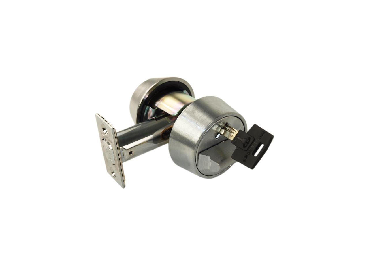 Multlock, HDC26, Satin Chrome, Hercular Double Cylinder Captive Key