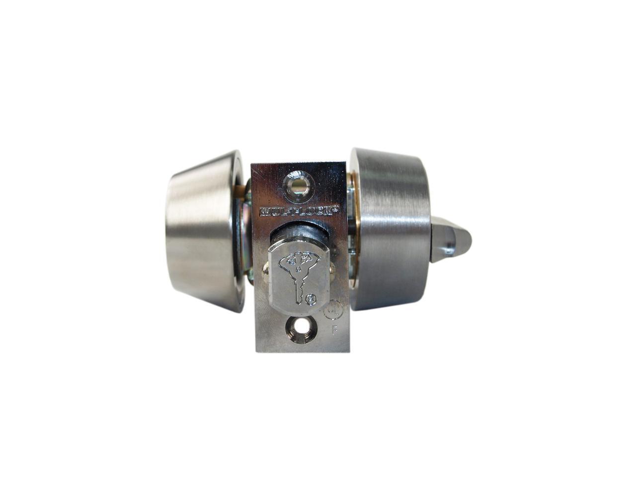 Multlock, HDC26, Satin Chrome, Hercular Double Cylinder Captive Key