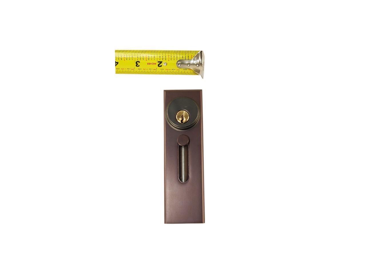 Progressive Hardware R1000 DU Duranodic Drop Bolt Lock for Revolving