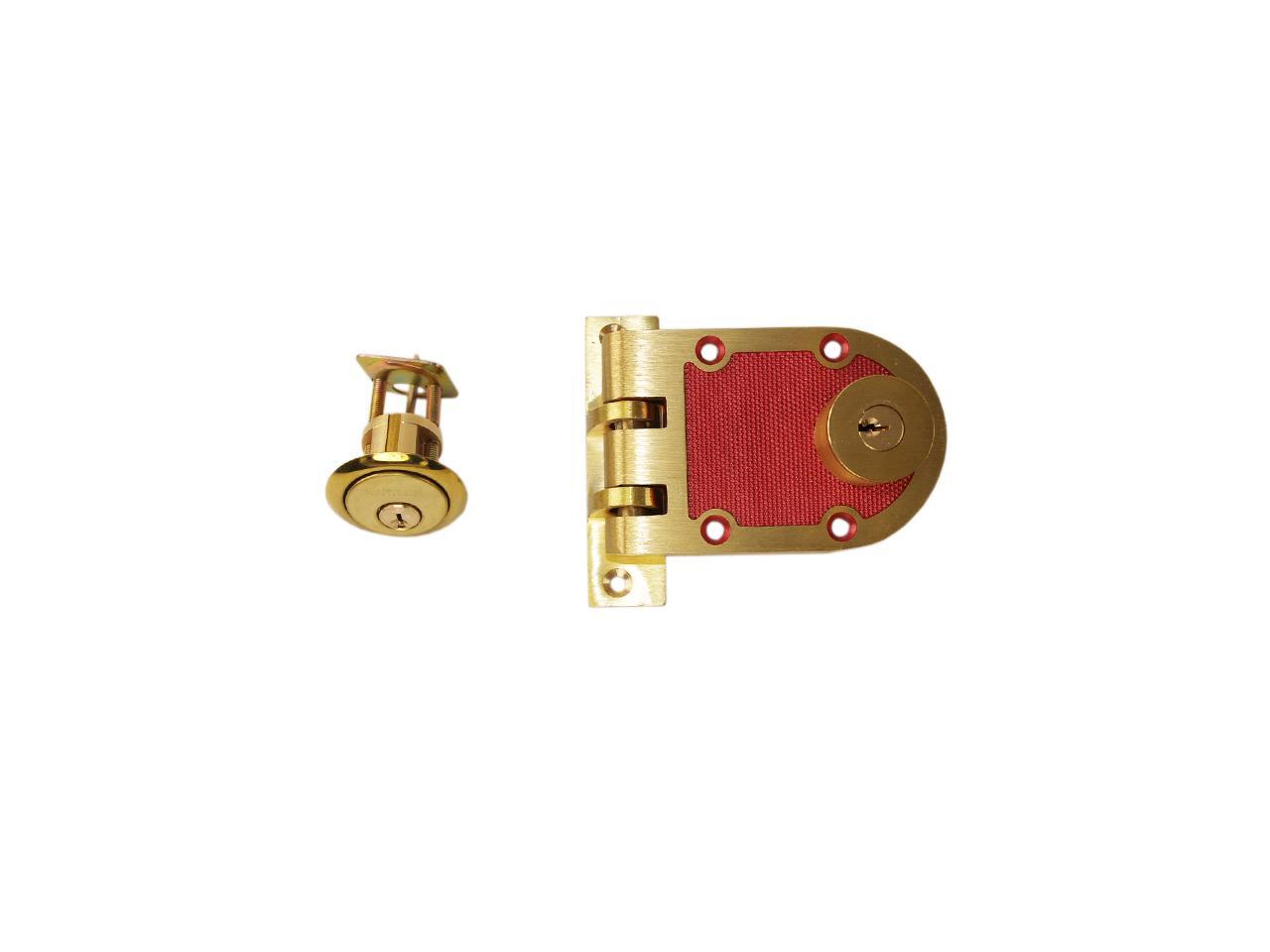Maxtech (Segal Like) Solid Bronze Jimmy Proof Deadlock Double Cylinder