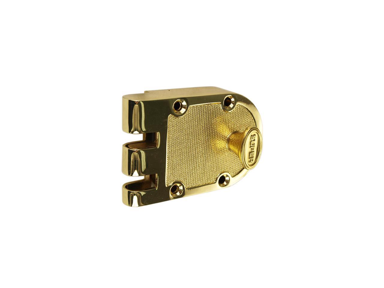 SUPER LOCK (Like Segal) Solid Bronze Jimmy Proof Deadlock Deadbolt