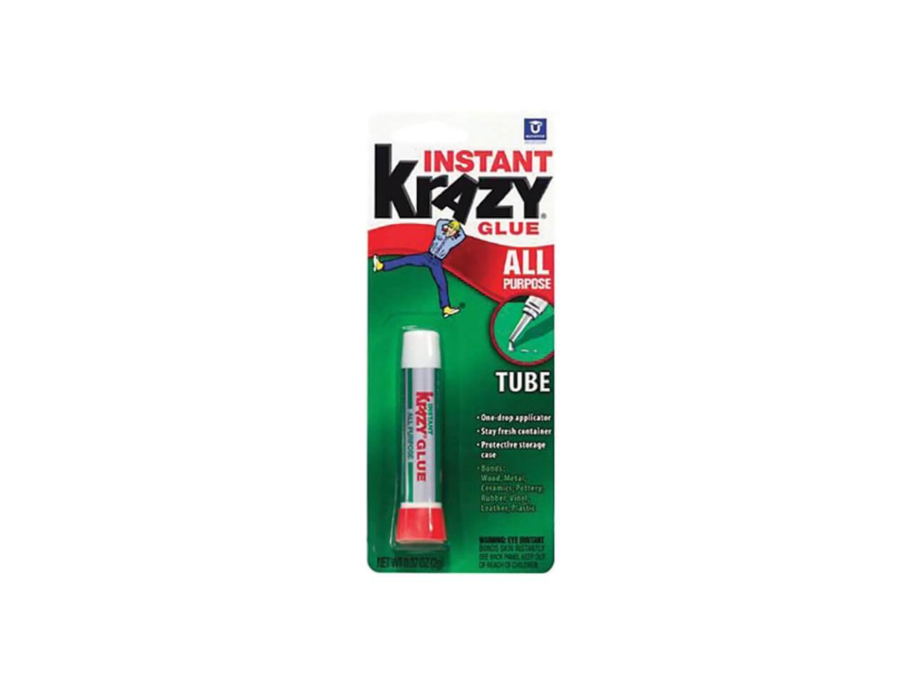 Krazy Glue, KG58548R, 2 Gram, Tube All Purpose Instant Krazy Glue