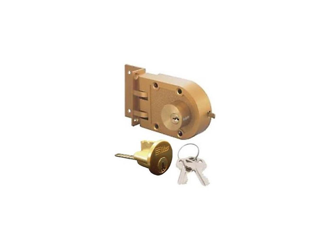 Ilco 535 53 51 Double Cylinder Jimmy Proof Deadbolt With Angle Strike And Kwikset Kw1 Keyway 5549