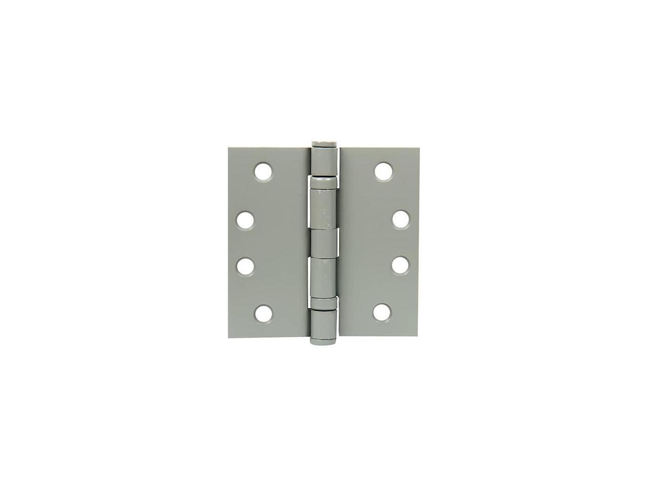 Tuff Stuff 86461 Prime Coated 4" x 4" Ball Bearing Template Hinges With Machine And Wood Screws