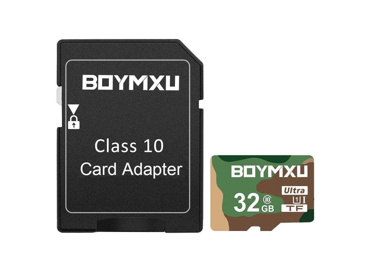 TF Card 32GB,BOYMXU TF Memory Card with Adapter,High Speed UHS-I Card