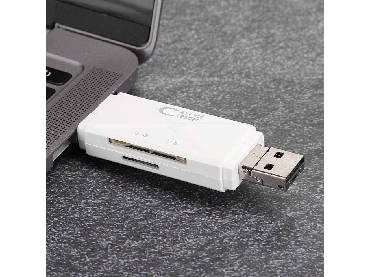 All-in-One Plug and Play Card Reader USB3.0 High-Speed Transmission for Mobile Phone for Android for Camera White Kadimendium USB Card Reader All-in-One Plug and Play Card Reader USB3.0 High-Speed Transmission for Mobile Phone for Android for Camera White Kadimendium USB Card Reader