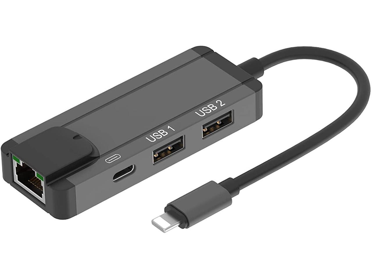 RJ45 LAN Netzwerkkabel to Ethernet Adapter USB Reader Für iPhone iPad 