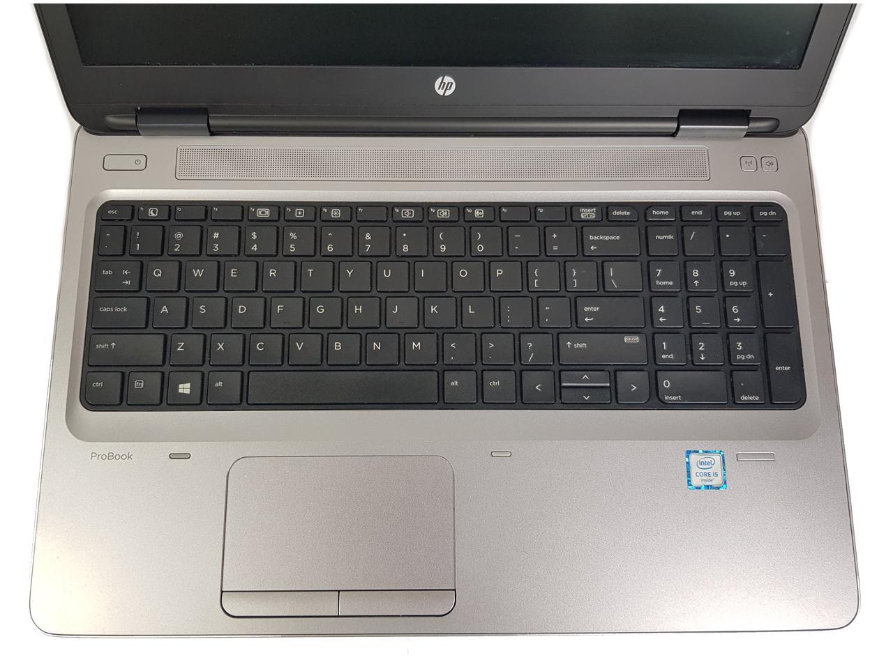 Refurbished HP ProBook 650 G2 Laptop Inte Core i5 6th Gen 6200U (2.3 GHz) 8 GB Memory 256 GB