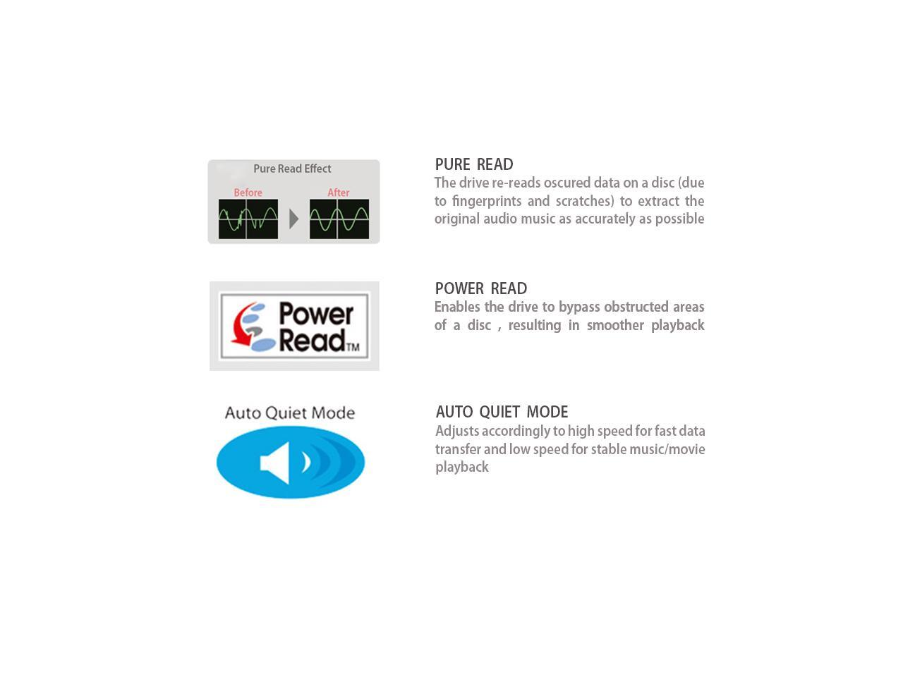 Pioneer BDRXS07UHD Portable 6X Ultra HD 4K Bluray Burner External