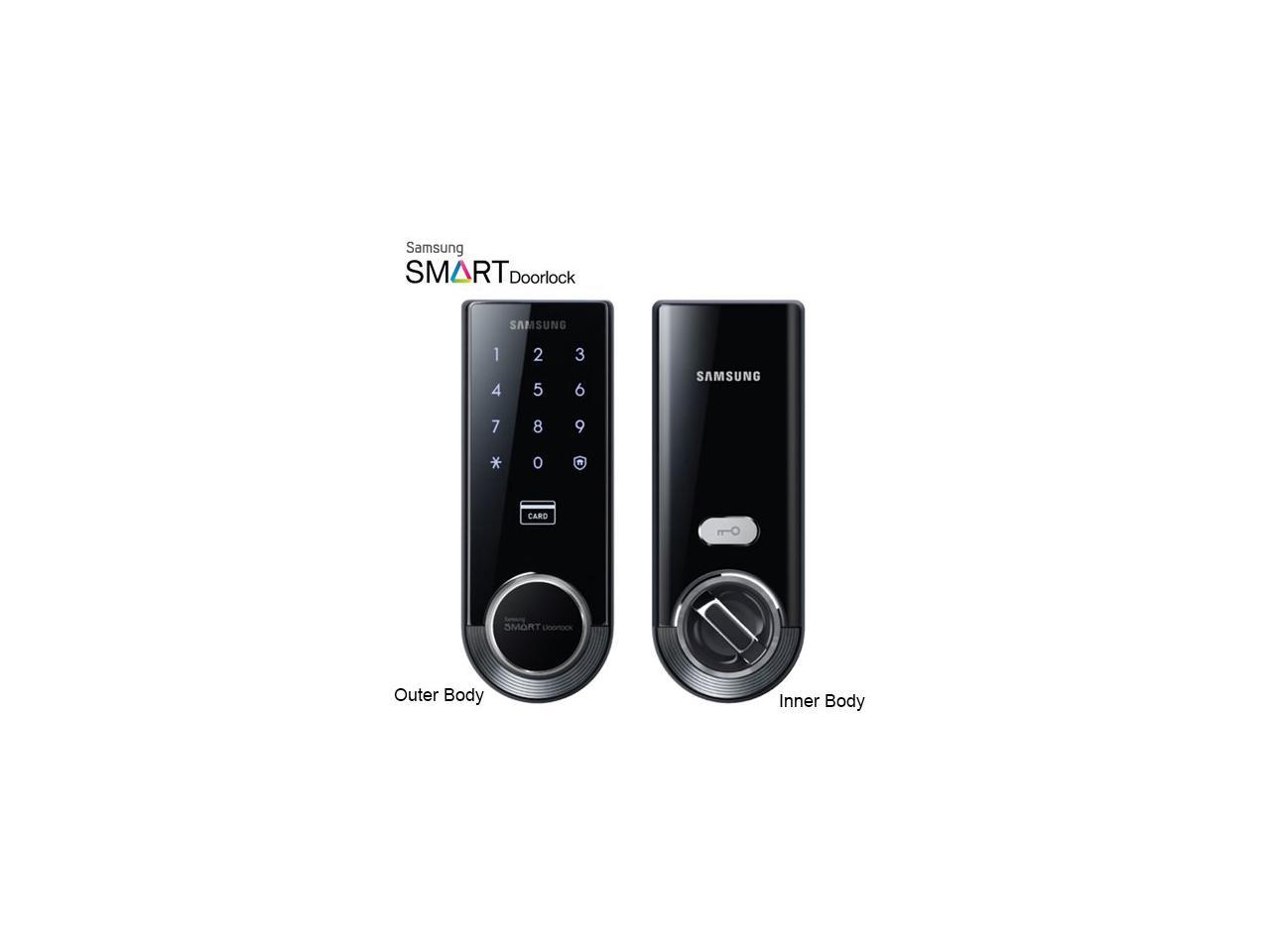 SAMSUNG DOOR LOCK EZON RFID Ring type Smart Key Lock tag touch key Black 4Pcs 