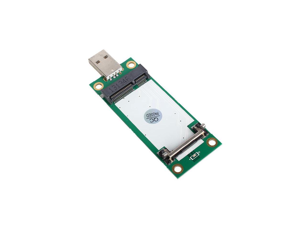 Mini PCIe Wireless to USB Adapter card With SIM Card Slot Test WWAN