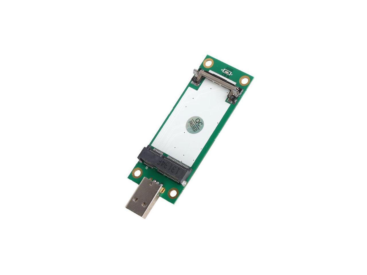 Mini PCIe Wireless to USB Adapter card With SIM Card Slot Test WWAN