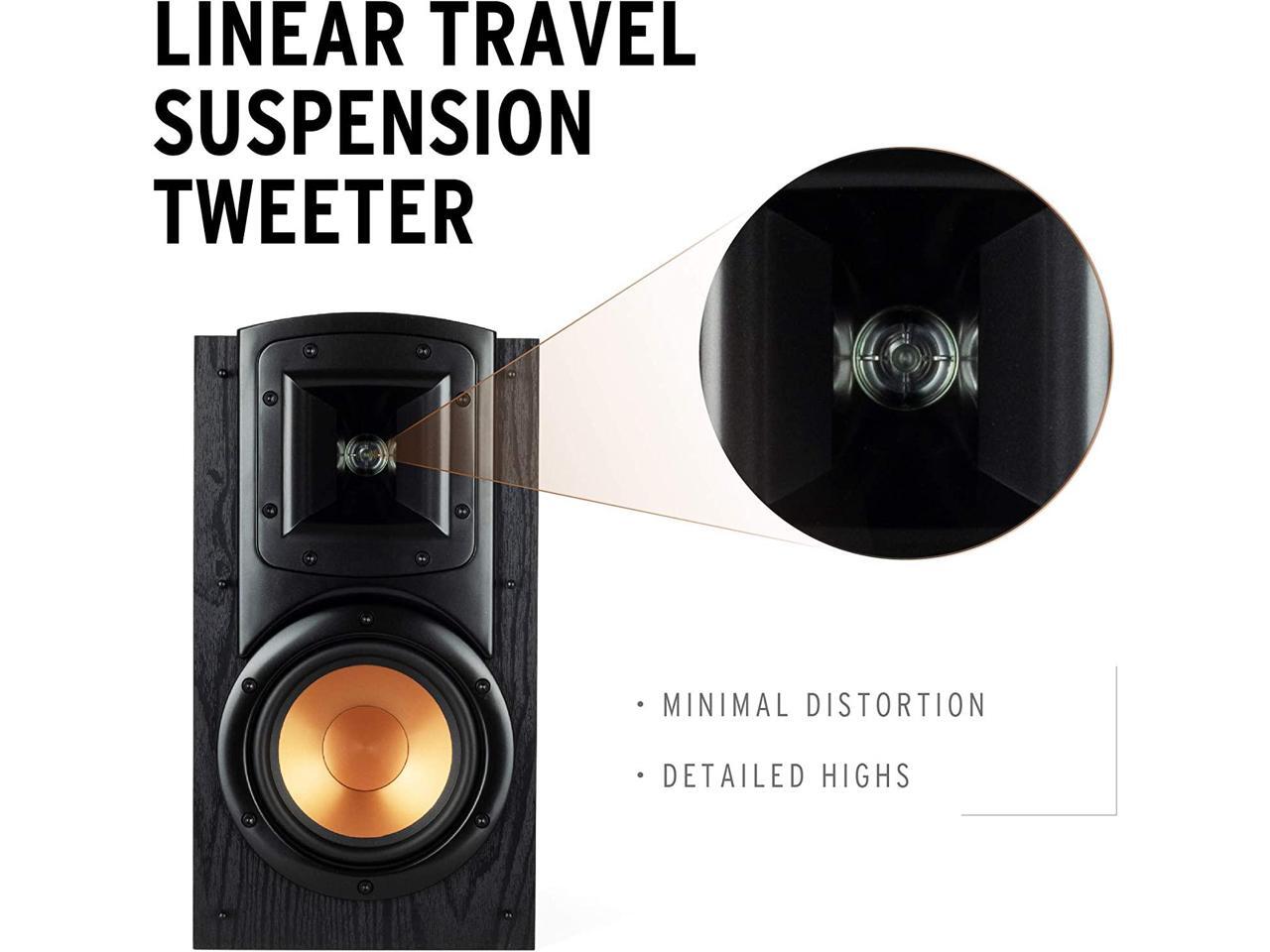 Klipsch B200BLACK Synergy Black Label Bookshelf Speakers (2020