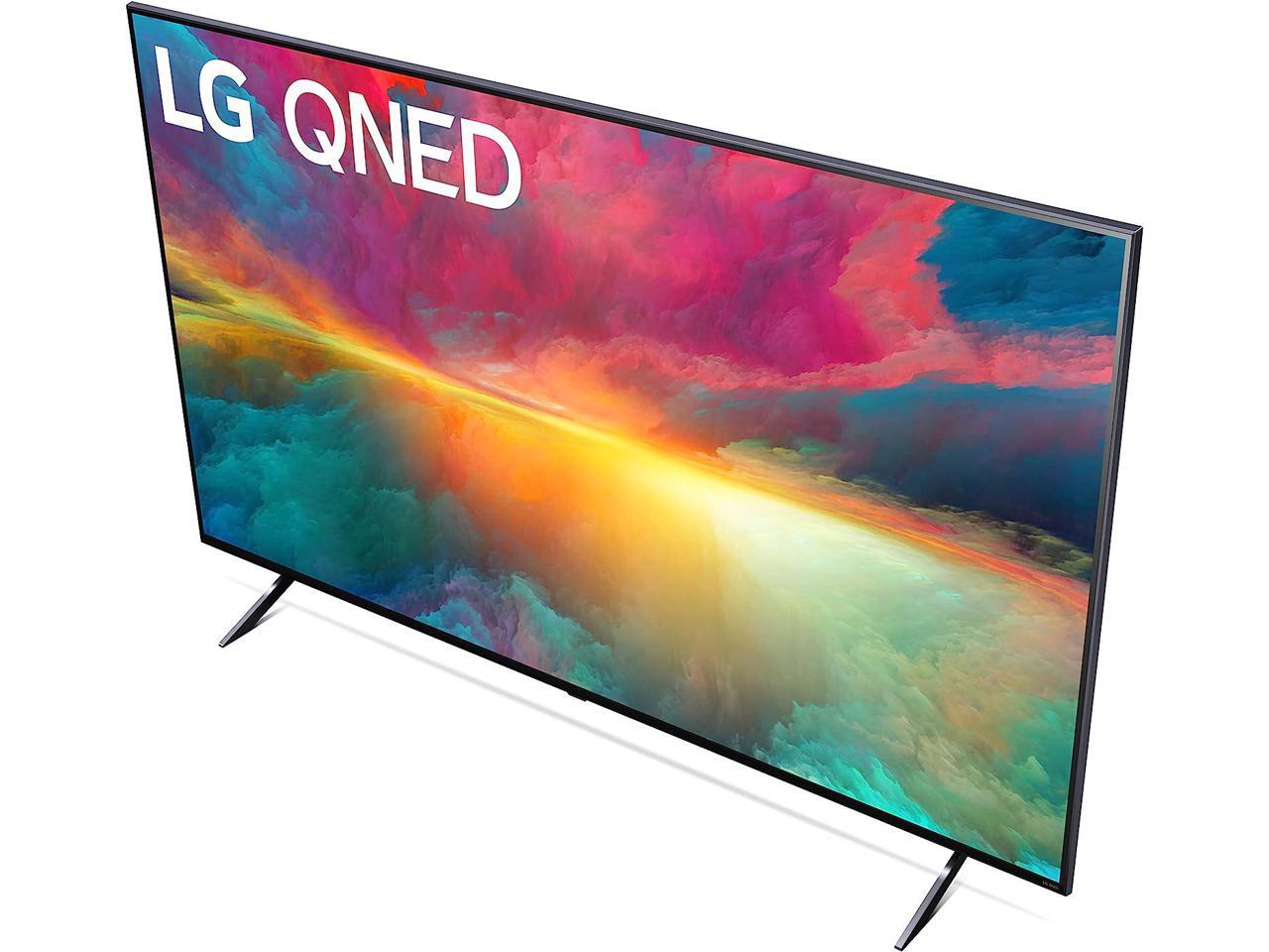 LG 43QNED75URA 43" 4K UHD QNED NanoCell Smart TV with AI Upscaling