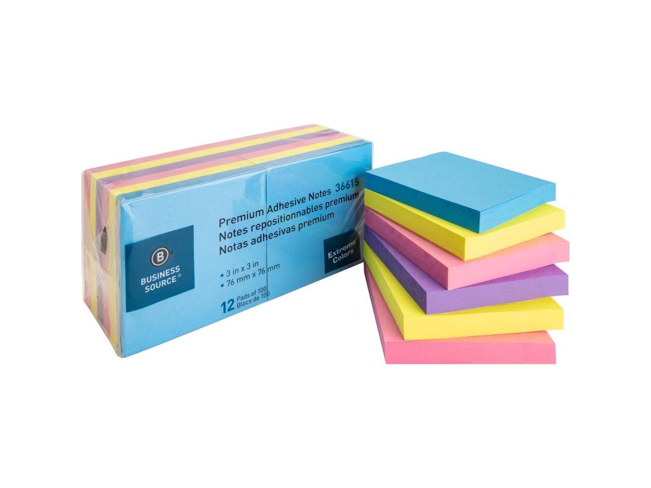 Post-it Notes Super Sticky Canary Yellow Note Pads Lined 4x4 90-sht 12pk for sale online 