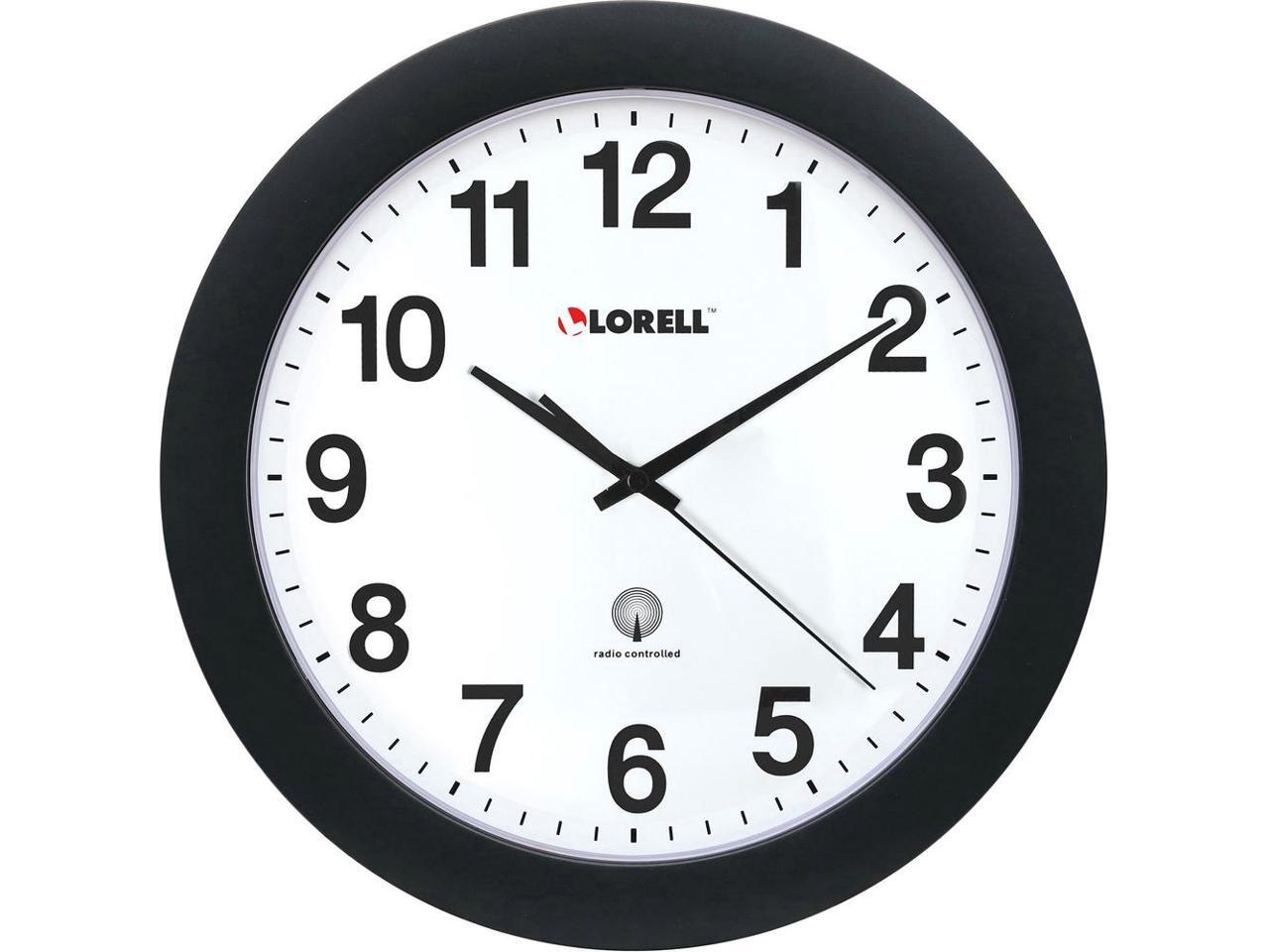 How Do You Set The Time On A Lorell Radio Controlled Clock at Willa Doss blog