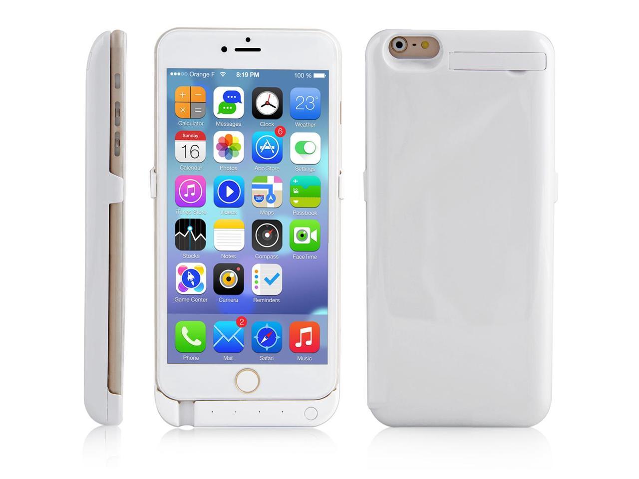 iPhone 6S 10000mAh Rechargebeable Protective Battery Case Cover ...