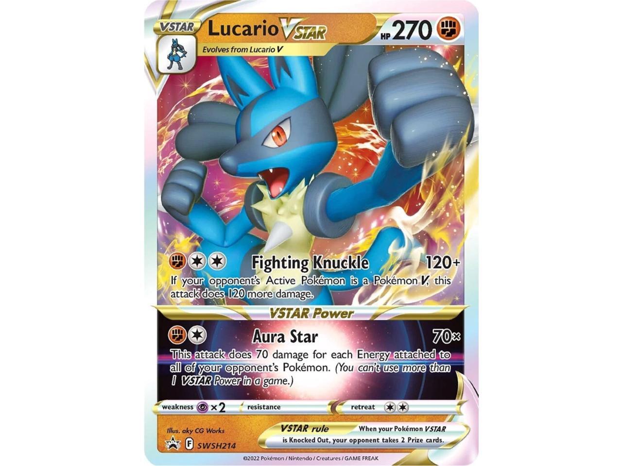 Pokemon TCG Lucario VSTAR Premium Collection Booster Packs Trading Card  Game - Newegg.com